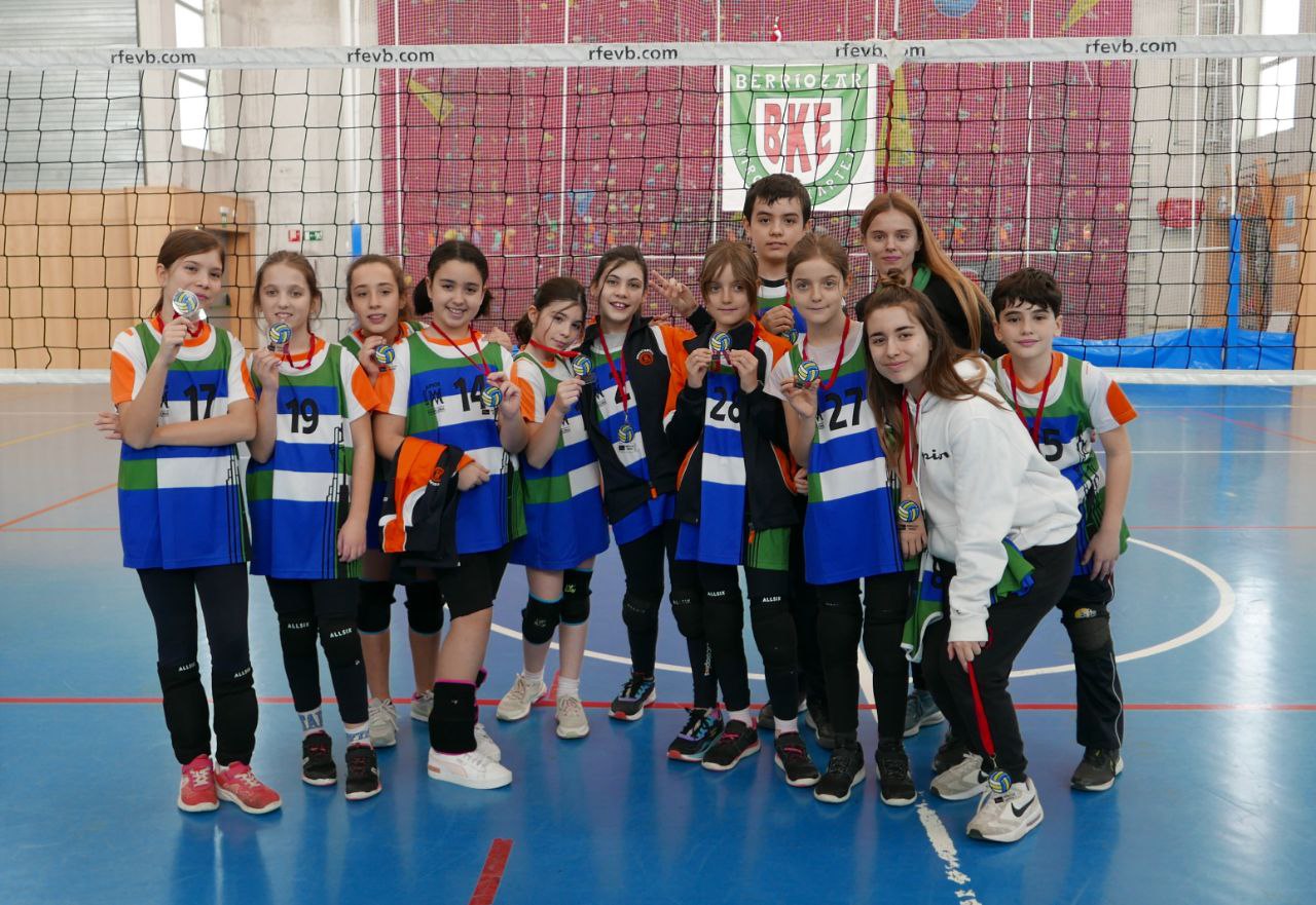 Celebrada la 1ª concentración Minivoley 2024